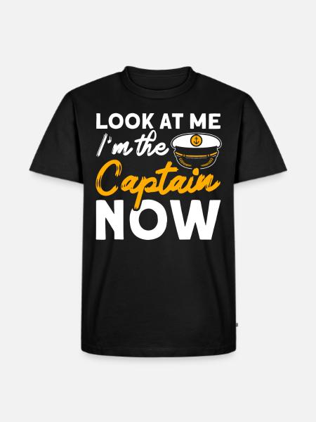 Amateurs de bateau Capitaine de bateau Capitaine Capitaines - T-shirt Premium bio Homme - noir