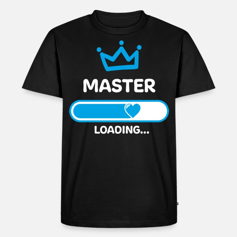 Master Studies Study Congratulations - Men's Premium Organic T-Shirt - black