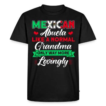 Mexico Mexican Roots Gift - Men's Premium Organic T-Shirt - black - Front - Nico (187cm)