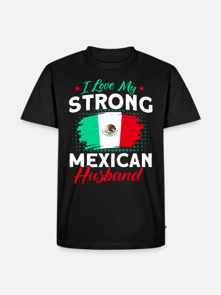 Mexico Mexican Roots Gift - Men's Premium Organic T-Shirt - black