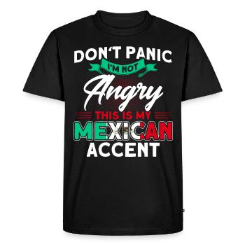 Mexico Mexican Roots Gift - Men's Premium Organic T-Shirt - black - Front - Nico (187cm)