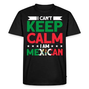 Mexico Mexican Roots Gift - Men's Premium Organic T-Shirt - black - Front - Nico (187cm)