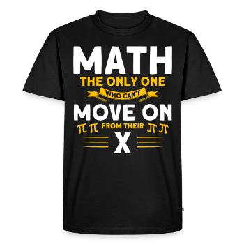 Math Mathématiques Sciences Math Cadeau - T-shirt Premium bio Homme - noir - Devant - Nico (187cm)