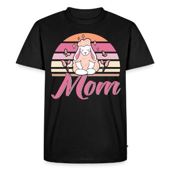 Élevage de moutons Élevage Élevage Mouton Cadeau - T-shirt Premium bio Homme - noir - Devant - Nico (187cm)