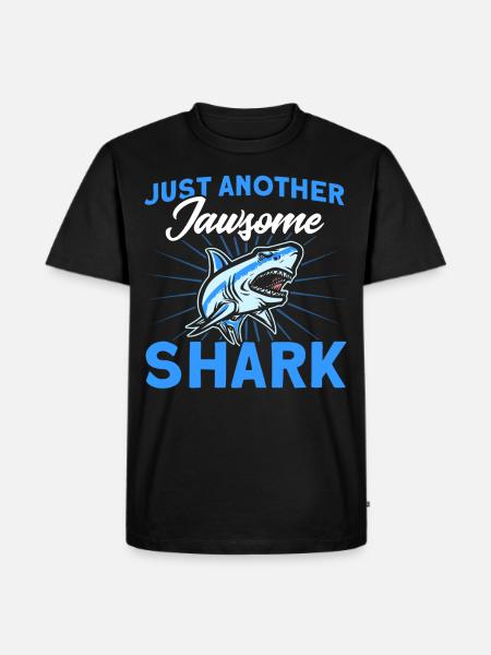 Shark Shark Lover Shark Gift - Men's Premium Organic T-Shirt - black