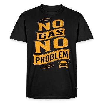 Voiture électrique Voiture électrique Électromobilité - T-shirt Premium bio Homme - noir - Devant - Nico (187cm)