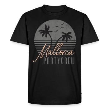 Mallorca Party Crew - T-shirt Premium bio Homme - noir - Devant - Nico (187cm)