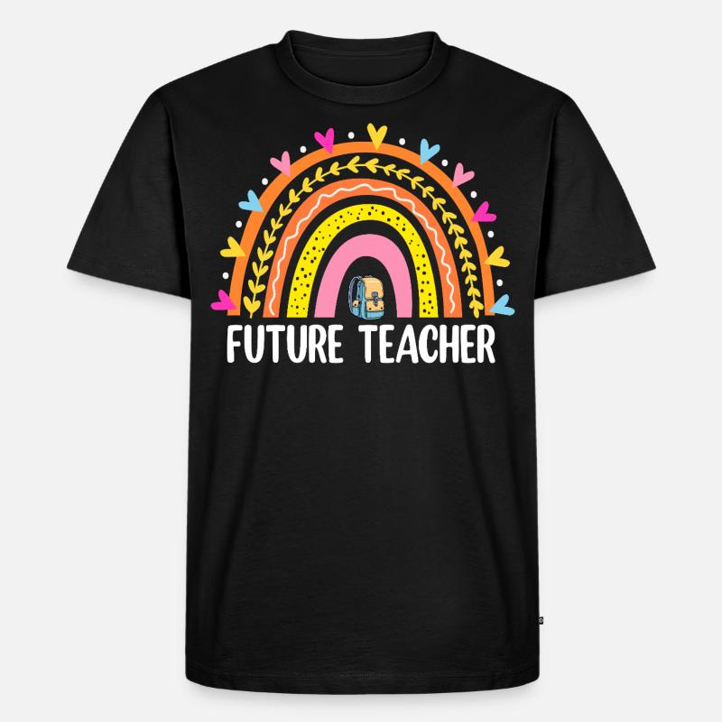 Futur enseignant - T-shirt Premium bio Homme - noir