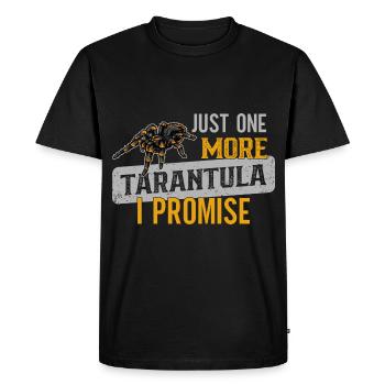 Tarentule Tarentule Tarentules Tarentules Tarentule Tarantule Tarant - T-shirt Premium bio Homme - noir - Devant - Nico (187cm)