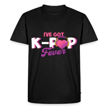 K-Pop Fan K-Pop Merchandise K-Pop Gift - Men's Premium Organic T-Shirt - black - Front - Nico (187cm)