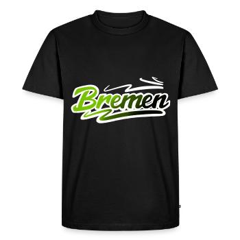 Brême - T-shirt Premium bio Homme - noir - Devant - Nico (187cm)