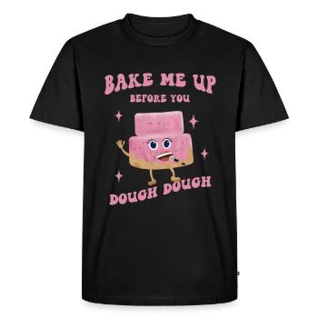 Baking Cakes Baker Design n Dessert Lovers - Men's Premium Organic T-Shirt - black - Front - Nico (187cm)