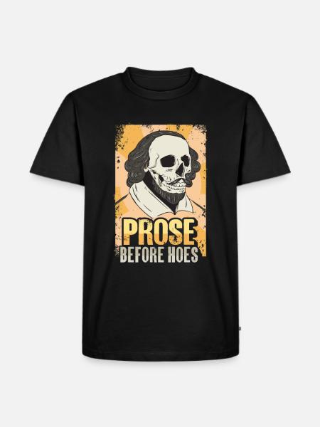 Shakespeare Literatur - Männer Premium Bio T-Shirt - Schwarz