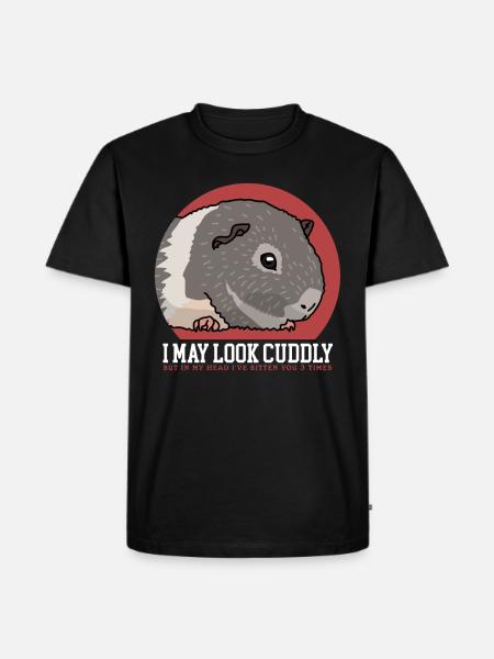 Cochons d’Inde | Cadeau Cochon d’Inde - T-shirt Premium bio Homme - noir