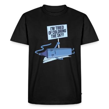 Théorie de la couleur du marqueur - T-shirt Premium bio Homme - noir - Devant - Nico (187cm)