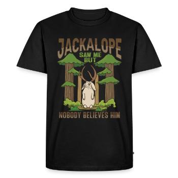 Mythical Creatures Cryptid Design pour Jackalo - T-shirt Premium bio Homme - noir - Devant - Nico (187cm)