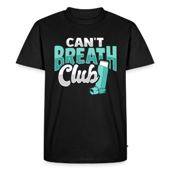 Albuterol Asthma Inhaler Conception - T-shirt Premium bio Homme - noir - Devant - Nico (187cm)