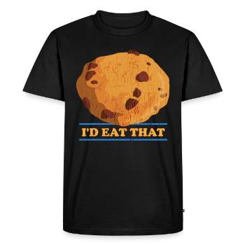 Cookies Cookie Cookies Cookie Baking Gift - Men's Premium Organic T-Shirt - black - Front - Nico (187cm)