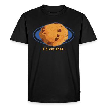Cookies Cookie Cookie Cookies Baking Cookies Gift - Men's Premium Organic T-Shirt - black - Front - Nico (187cm)