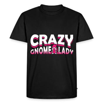 Jardin Gnome Jardin - T-shirt Premium bio Homme - noir - Devant - Nico (187cm)