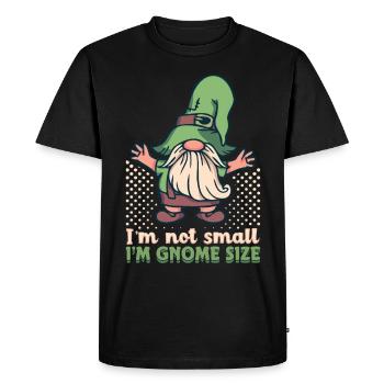 Jardin Gnome Jardin - T-shirt Premium bio Homme - noir - Devant - Nico (187cm)