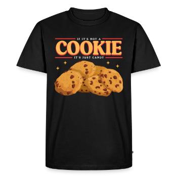 Cookies Cookie Baking Cookie Cookie Gift - Men's Premium Organic T-Shirt - black - Front - Nico (187cm)