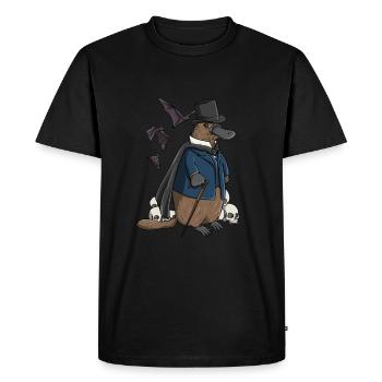 Grunge Platypus Graphic Emo Platypus Lovers - T-shirt Premium bio Homme - noir - Devant - Nico (187cm)