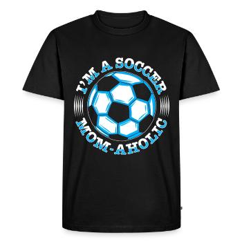 Fußball-Mutter Gameday Soccer Maman - T-shirt Premium bio Homme - noir - Devant - Nico (187cm)