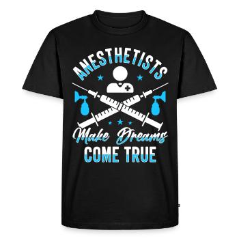 Anesthesiologist Anesthesia Anesthesiology Anesthesiologist - Men's Premium Organic T-Shirt - black - Front - Nico (187cm)