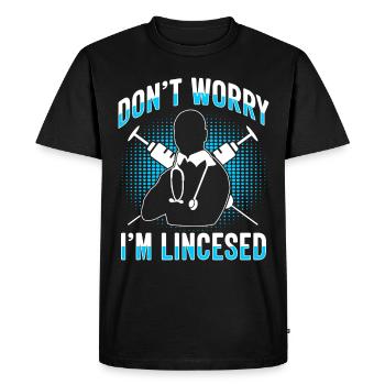 Anesthesiologist Anesthesia Anesthesiology Anesthesiologist - Men's Premium Organic T-Shirt - black - Front - Nico (187cm)