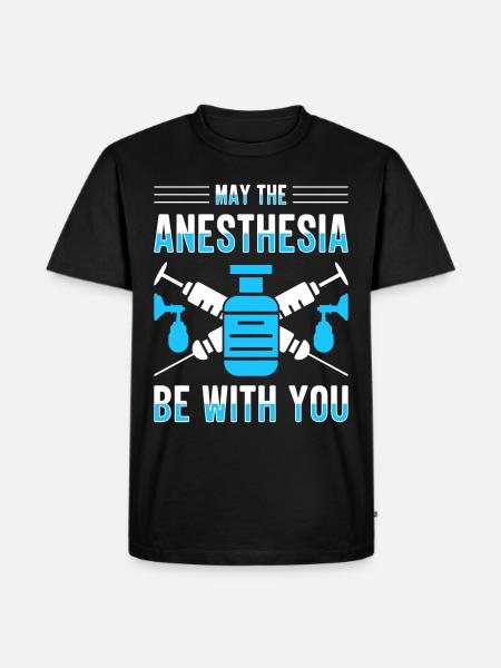 Anesthesiologist Anesthesia Anesthesiology Anesthesiologist - Men's Premium Organic T-Shirt - black