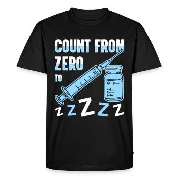 Anesthesiologist Anesthesia Anesthesiology Anesthesiologist - Men's Premium Organic T-Shirt - black - Front - Nico (187cm)