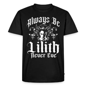 Lilith, Démon, Gothique, Mythologie, Folklore, - T-shirt Premium bio Homme - noir - Devant - Nico (187cm)