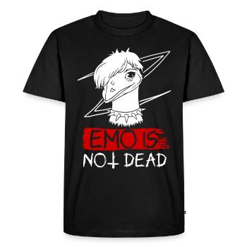 Emo Boy Emo Girl Emu Bird Emocore Punk Esthétique - T-shirt Premium bio Homme - noir - Devant - Nico (187cm)
