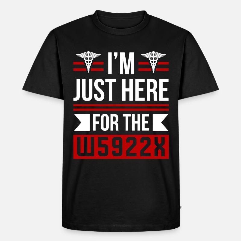 Medizinischer Programmierer, Beruf, Medizinische - Männer Premium Bio T-Shirt - Schwarz