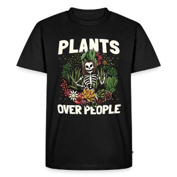 Jardiniers, amateurs de plantes de jardin, collectionneurs de plantes - T-shirt Premium bio Homme - noir - Devant - Nico (187cm)
