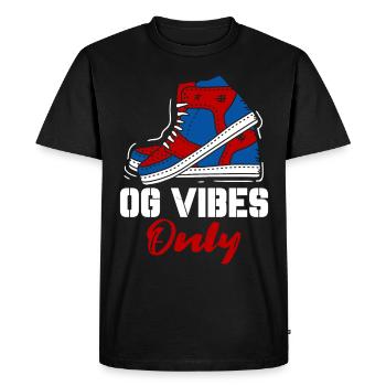 Shoe Collector Shoemaker Sneaker Addict - Men's Premium Organic T-Shirt - black - Front - Nico (187cm)