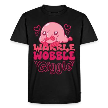 Marine Biologist Deep Sea Fish Blob Fish Ocean - Men's Premium Organic T-Shirt - black - Front - Nico (187cm)
