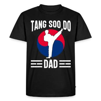 Tang so Do Gift - Men's Premium Organic T-Shirt - black - Front - Nico (187cm)