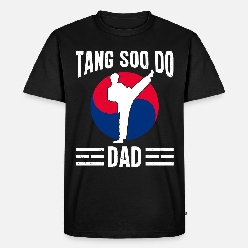 Tang Soo Do Geschenk - Männer Premium Bio T-Shirt - Schwarz