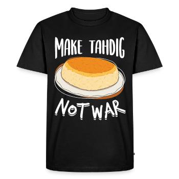 Cadeaux pour les gourmets de Thadig - T-shirt Premium bio Homme - noir - Devant - Nico (187cm)