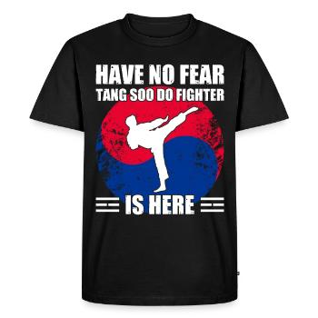 Tang so Do Gift - Men's Premium Organic T-Shirt - black - Front - Nico (187cm)