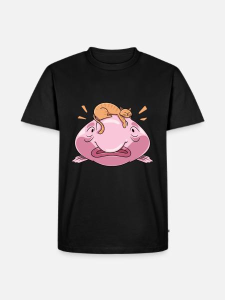 Blob fish - Men's Premium Organic T-Shirt - black