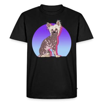 Cadeau chinois à crête chinoise - T-shirt Premium bio Homme - noir - Devant - Nico (187cm)