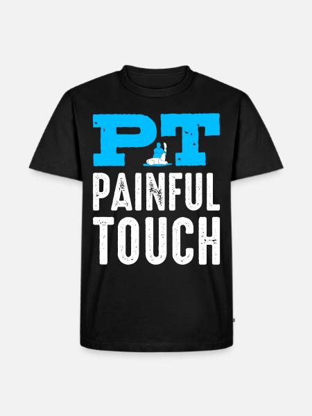 PT Physiotherapy Physiotherapist Job - Men's Premium Organic T-Shirt - black
