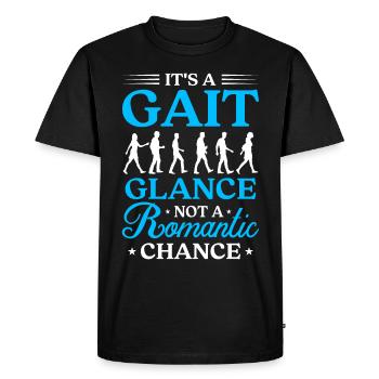 Emploi de physiothérapeute PT Physiotherapy - T-shirt Premium bio Homme - noir - Devant - Nico (187cm)