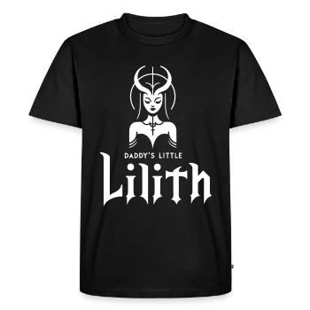 Lilith, Démon, Gothique, Mythologie, Folklore, - T-shirt Premium bio Homme - noir - Devant - Nico (187cm)