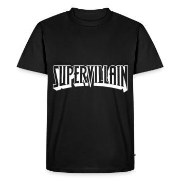 Antagoniste Voleur maléfique - T-shirt Premium bio Homme - noir - Devant - Nico (187cm)