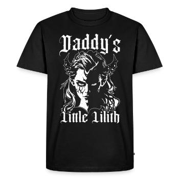 Lilith, Démon, Gothique, Mythologie, Folklore, - T-shirt Premium bio Homme - noir - Devant - Nico (187cm)