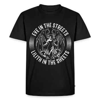 Lilith, Démon, Gothique, Mythologie, Folklore, - T-shirt Premium bio Homme - noir - Devant - Nico (187cm)